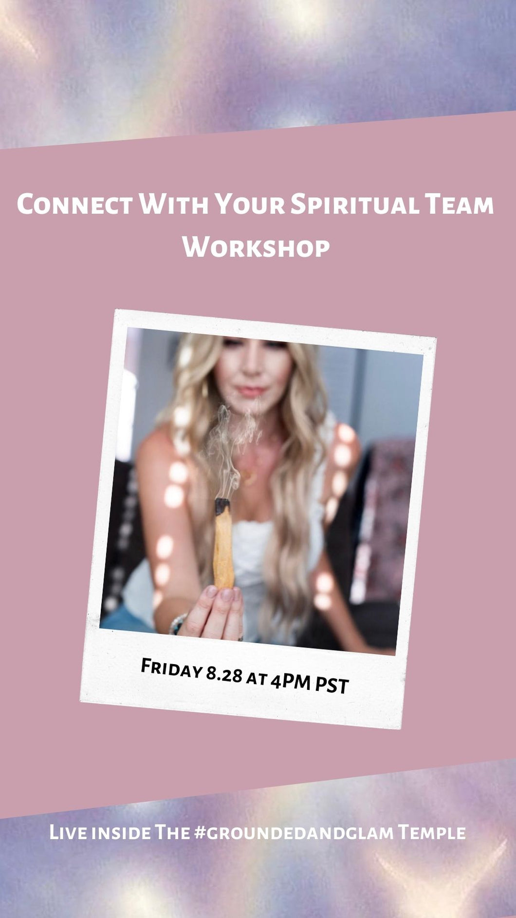 Connect With Your Spirit Team Workshop